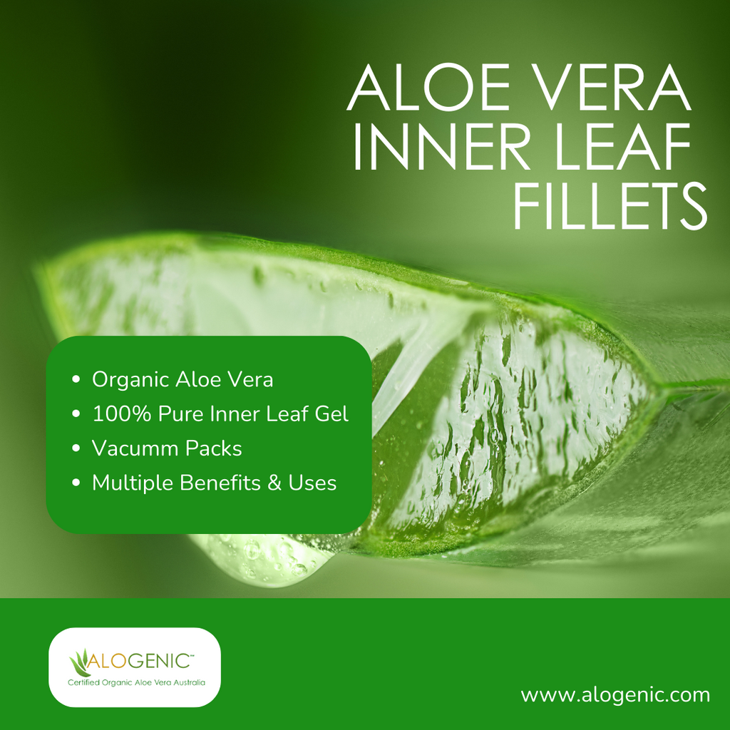 Alogenic Certified Organic Aloe Vera Packed with Amazing Vitamins & Mi   Alogenic Certified Organic Aloe Vera Australia