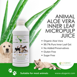 Animal Aloe Vera Inner Leaf (Micropulp) Juice
