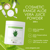 Cosmetic Grade Aloe Vera High Quality Powder