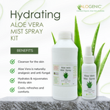 Aloe Mist Spray 125ml and Refill 1 Litre Kit