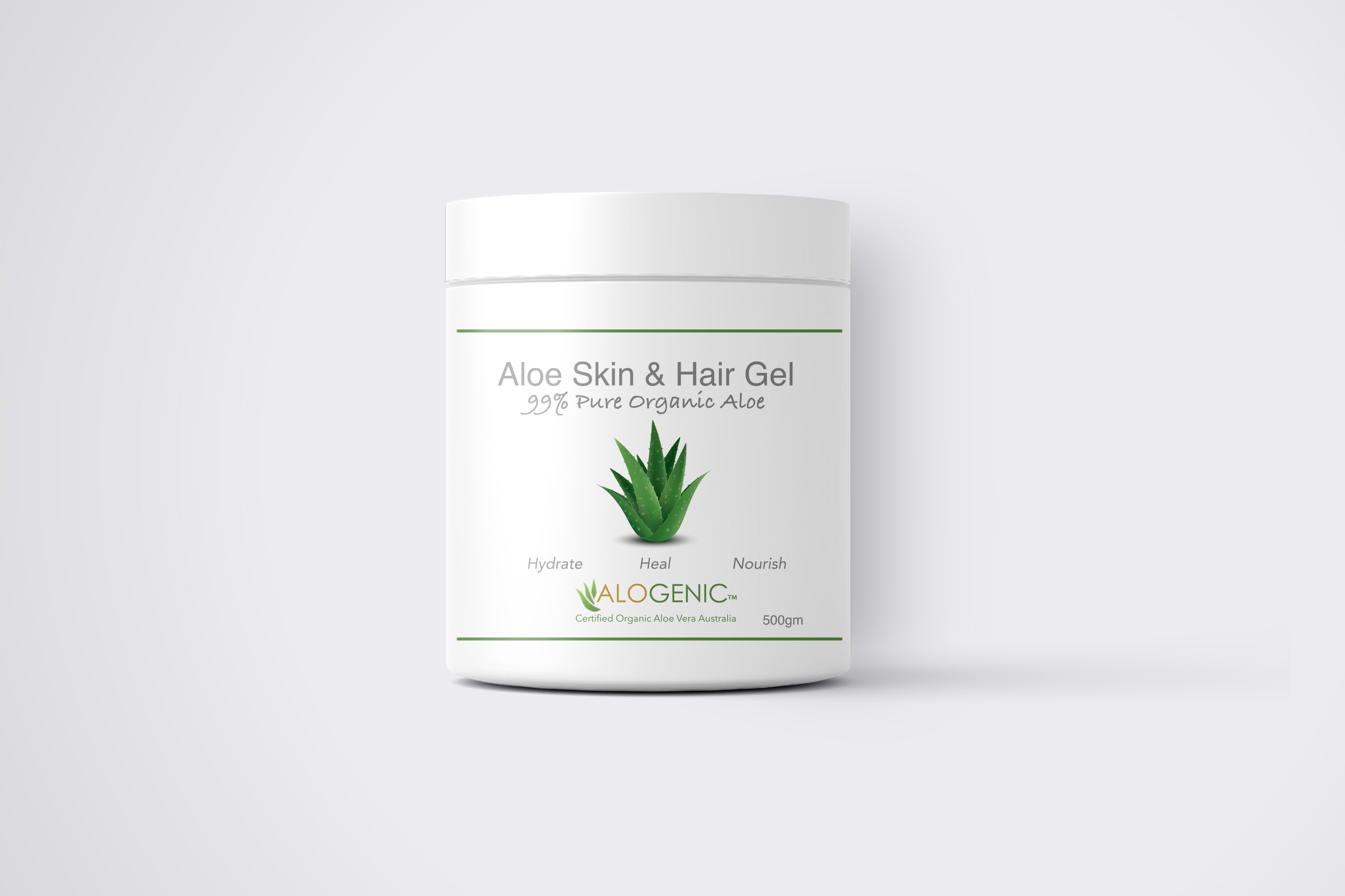 99% Pure Aloe Vera Gel for Skin & Hair - Alogenic – Alogenic